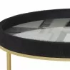 Sunpan Shira Coffee Table - Set of Two - Closeup Top Angle - Sunpan Shira Coffee Table - Set of Two - Closeup Top Angle