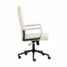 Sunpan Swanson Office Chair Polo Club Muslin-Bravo Cream - Side Angle - Sunpan Swanson Office Chair Polo Club Muslin-Bravo Cream - Side Angle
