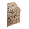Moe's Home Collection Spotted Goat Fur Pouf - Cream