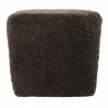 Moe's Home Collection Shepherd Wool Stool - Grey