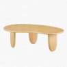 Greenington Zephyr Coffee Table, Wheat - Front Angle