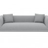 Sunpan Sanders Sofa Liv Dove - Front Angle