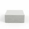 Sunset West Antique Stone Square Coffee Table - Sunset West Antique Stone Square Coffee Table