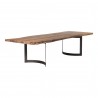 Moe's Home Collection Bent Dining Table, Extra Small - Front Side Angle
