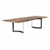 Moe's Home Collection Bent Dining Table, Extra Small - Front Side Angle - Moe's Home Collection Bent Dining Table, Extra Small - Front Side Angle