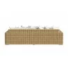 Sunset West Playa Sofa in Soothe Pearl w/ Flange Welt Back - Sunset West Playa Sofa in Soothe Pearl w/ Flange Welt Back
