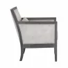 Sunpan Toscana Lounge Chair Nono Cream - Side Angle - Sunpan Toscana Lounge Chair Nono Cream - Side Angle