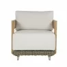 Sunpan Potenza Armchair Palazzo Cream - Front Angle - Sunpan Potenza Armchair Palazzo Cream - Front Angle