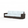 Montecito Sofa in Canvas Skyline w/ Self Welt - Front Side Angle