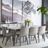 Sunpan Keldon Dining Chair - Belfast Heather Grey - Set of Two - Lifestyle