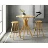 Greenington Mimosa Bar Height Table, Caramelized - Lifestyle - Greenington Mimosa Bar Height Table, Caramelized - Lifestyle