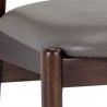 Sunpan Madison Dining Chair Bravo Ash - Seat Closeup Angle