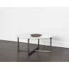 Sunpan Kiara Coffee Table Round - Lifestyle - Sunpan Kiara Coffee Table Round - Lifestyle