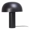 Moe's Home Collection Nanu Table Lamp Black - Closeup Angle - Moe's Home Collection Nanu Table Lamp Black - Closeup Angle