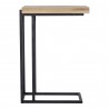 Moe's Home Collection Mila C Shape Side Table - Front Angle