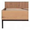 Moe's Home Collection Montego King Bed - Bed Side Close-Up