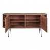 Moe's Home Collection Henrich Sideboard - Natural Oil - Front Opened Angle