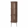 Moe's Home Collection Henrich Bookshelf Natural Oil - Side Angle - Moe's Home Collection Henrich Bookshelf Natural Oil - Side Angle