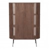 Moe's Home Collection Henrich Bookshelf Natural Oil - Back Angle
