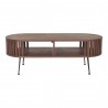 Moe's Home Collection Henrich Coffee Table in Natural Oil - Front Angle