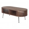 Moe's Home Collection Henrich Coffee Table in Natural Oil - Front Side Angle