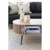 Moe's Home Collection Henrich Coffee Table in White Oil - Lifestyle