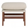 Moe's Home Collection Asta Ottoman - Sand - Front Angle