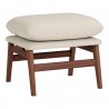 Moe's Home Collection Asta Ottoman - Sand - Front Side Angle
