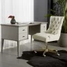Sunpan Pattinson Desk White Ceruse-Cream Shagreen - Lifestyle - Sunpan Pattinson Desk White Ceruse-Cream Shagreen - Lifestyle