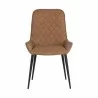 Sunpan Iryne Dining Chair in Bounce Nut - Set of Two - Front Angle - Sunpan Iryne Dining Chair in Bounce Nut - Set of Two - Front Angle