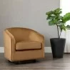 Sunpan Hazel Swivel Lounge Chair in Dark-Bronze Gold Sky - Lifestyle - Sunpan Hazel Swivel Lounge Chair in Dark-Bronze Gold Sky - Lifestyle