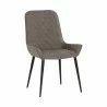 Sunpan Iryne Dining Chair in Bounce Smoke - Set of Two - Front Side Angle - Sunpan Iryne Dining Chair in Bounce Smoke - Set of Two - Front Side Angle