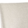 Sunpan Radella Dining Chair Bergen Taupe - Seat Closeup Top Angle