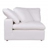 Moe's Home Collection Clay Corner Chair Livesmart Fabric - Cream White