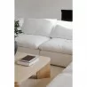 Moe's Home Collection Clay Corner Chair Performance in Fabric White - Lifestyle - Moe's Home Collection Clay Corner Chair Performance in Fabric White - Lifestyle