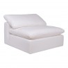 Moe's Home Collection Clay Armless Chair - Cream White