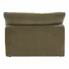 Moe's Home Collection Clay Slipper Chair, Desert Sage - Back Angle - Moe's Home Collection Clay Slipper Chair, Desert Sage - Back Angle