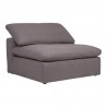 Moe's Home Collection Clay Armless Chair - Light Grey