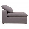 Moe's Home Collection Clay Armless Chair - Light Grey