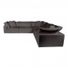 Moe's Home Collection Clay Classic Modular Sectional Performance in Fabric Light Grey - Angle