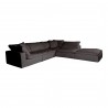 Moe's Home Collection Clay Dream Modular Sectional Performance in Fabric Light Grey - Front Angle