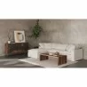 Moe's Home Collection Terra Condo Slipper Chair Performance in Fabric White - Lifestyle - Moe's Home Collection Terra Condo Slipper Chair Performance in Fabric White - Lifestyle