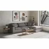 Moe's Home Collection Terra Condo Slipper Chair Performance in Fabric Light Grey - Lifestyle - Moe's Home Collection Terra Condo Slipper Chair Performance in Fabric Light Grey - Lifestyle