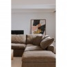 Moe's Home Collection Terra Ottoman, Desert Sage - Lifestyle