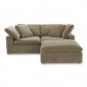 Moe's Home Collection Terra Nook Modular Sectional, Desert Sage - Side Angle