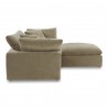 Moe's Home Collection Terra Nook Modular Sectional, Desert Sage - Side View