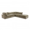 Moe's Home Collection Terra Dream Modular Sectional, Desert Sage - Front Angle