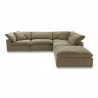 Moe's Home Collection Terra Dream Modular Sectional, Desert Sage - Side Angle