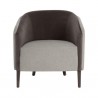 Sunpan Sheva Lounge Chair Erndst Sandstone-Meg Ash - Front View