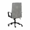 Sunpan Swanson Office Chair Polo Club Stone-Bravo Metal - Back Side Angle - Sunpan Swanson Office Chair Polo Club Stone-Bravo Metal - Back Side Angle